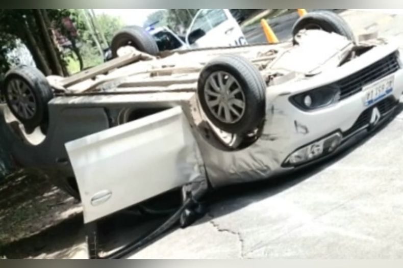 El triple choque tuvo lugar sobre la calle Sarví, en La Lonja.&nbsp;