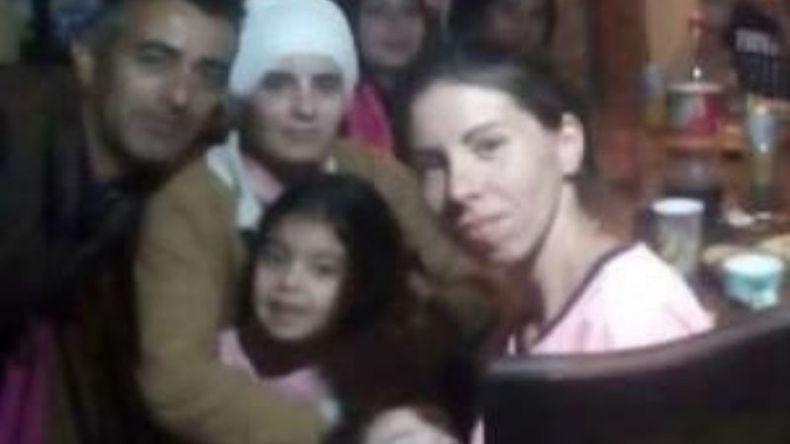Guadalupe se reencontró ayer con su familia luego de 40 días de internación. .
