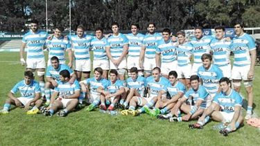 EQUIPO. Plantel Pumita que se adjudicó la Sudamérica Cup..