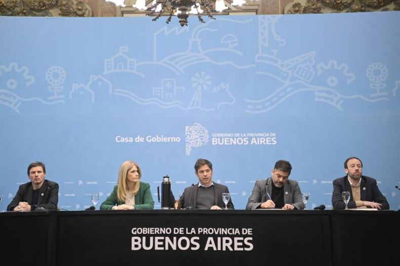 PULSEADA. Kicillof apuesta la construcción de una planta de gas licuado en Bahía Blanca. &nbsp;
