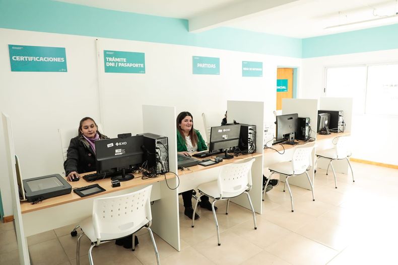 TRÁMITES. La nueva oficina permitirá que los vecinos no deban trasladarse.