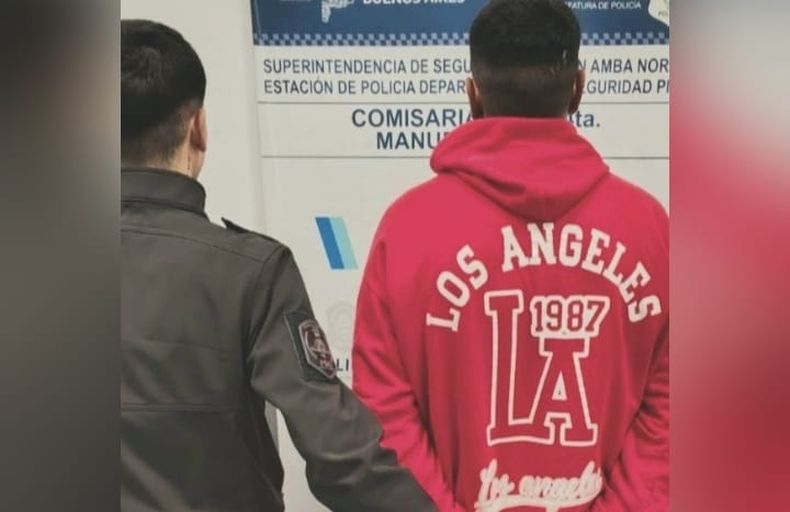 DETENIDO. Tiene 31 años y domicilio en la ciudad de Mar del Plata.