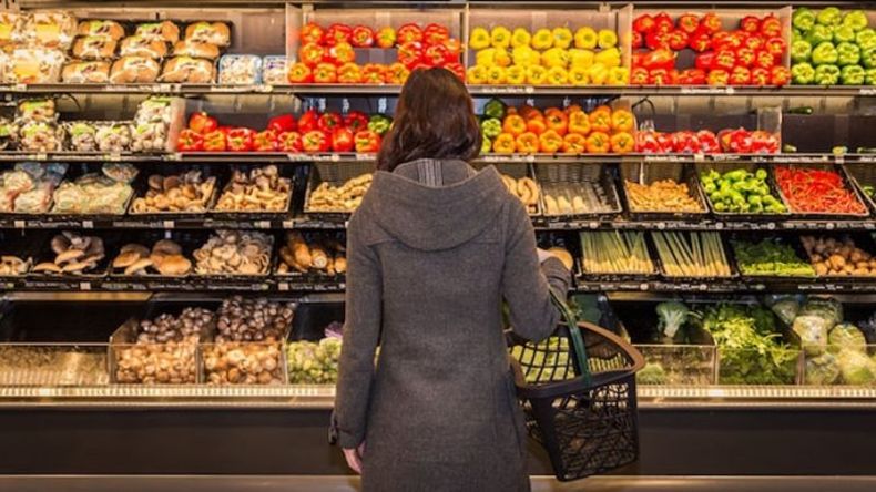 SUBA. Pese a los aumentos, Alimentos y Bebidas volvió a liderar las ventas..