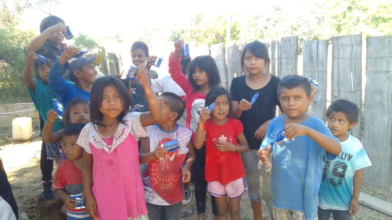 Los niños del Impenetrable atraviesan una dura situación.
