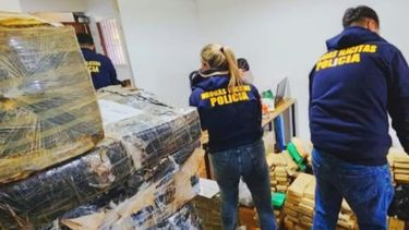 La droga secuestrada provenía desde Misiones con destino a la Provincia de Buenos Aires.&nbsp;