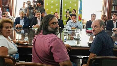 OTRA VEZ. La última reunión, en octubre, no tuvo acuerdo..