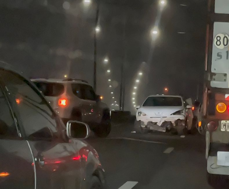 El accidente tuvo lugar en el kilómetro 46 sentido a CABA.&nbsp;
