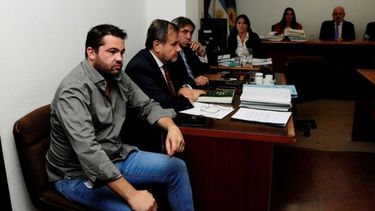 CONDENA. El empresario Gastón Berganza, durante el juicio en su contra.