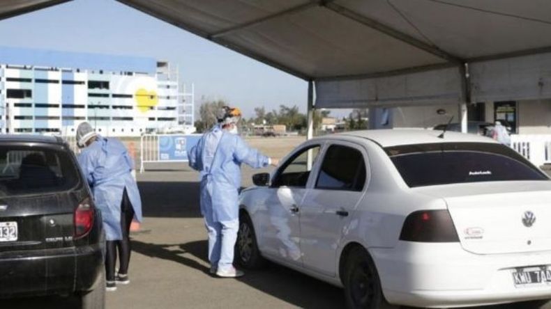Durante la jornada de ayer se practicaron 577 testeos en Pilar. .