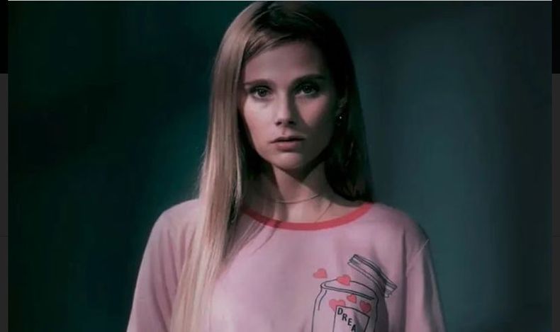 La actriz pilarense Valentina Zenere, en la piel de Nahir Galarza.&nbsp;
