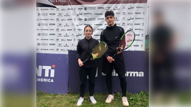 SUB 18. Victoria García y Kevin Ramírez ganaron la categoría..
