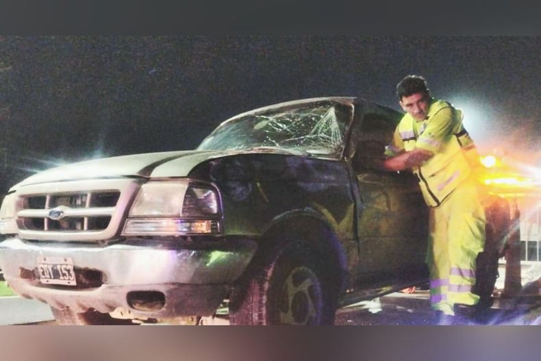 El accidente tuvo lugar en el kilómetro 55 de la Panamericana, mano a Provincia.&nbsp;