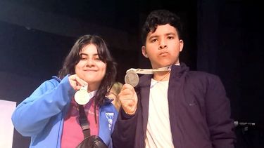 Angélica Zarría y Bruno Tapia se destacaron en literatura.