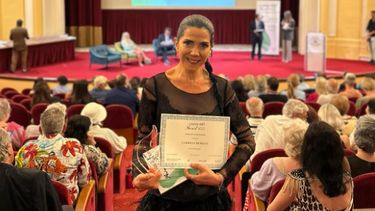 Gabriela Berrios fue reconocida en San Remo.