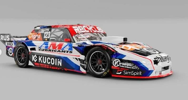 Así luce el Ford e Santilli Pazos para su estreno en el TC Pista.