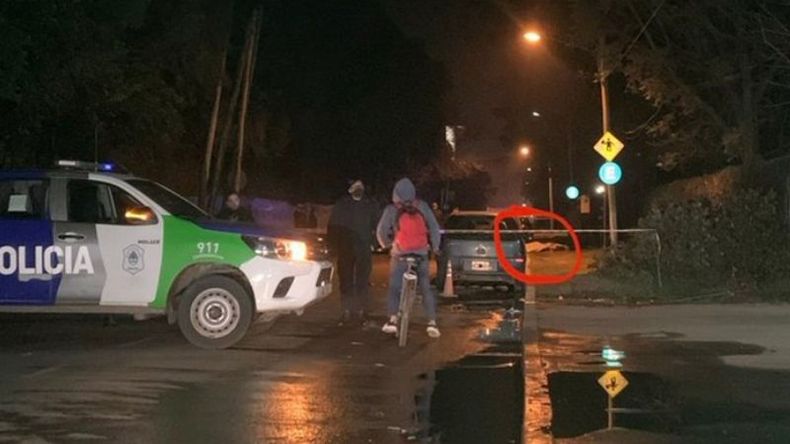 El hecho ocurrió en la calle Saraví, en La Lonja. (Foto: @fedevalenzuela1). .