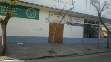 La sede de la calle San Luis, en Pilar centro..