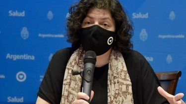 ANUNCIO. Vizzotti dijo que octubre fue el mes con menos casos en el año..