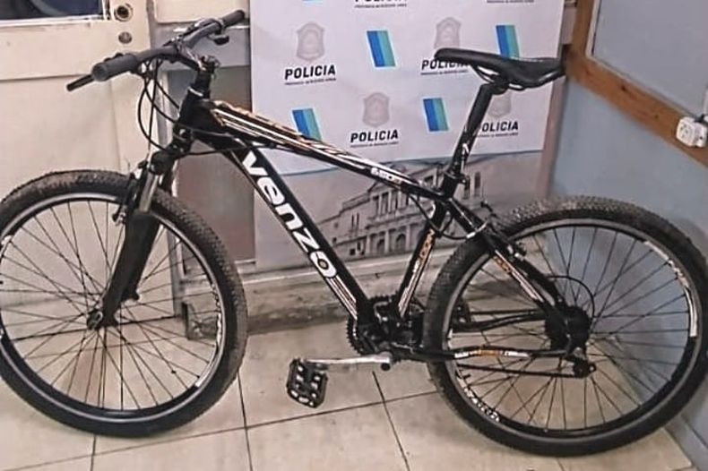 La bicicleta que fue robada a través de una estafa por Market Place.&nbsp;