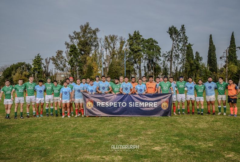 San Patricio y Hurling con la campaña Respeto Siempre que pregona la URBA.