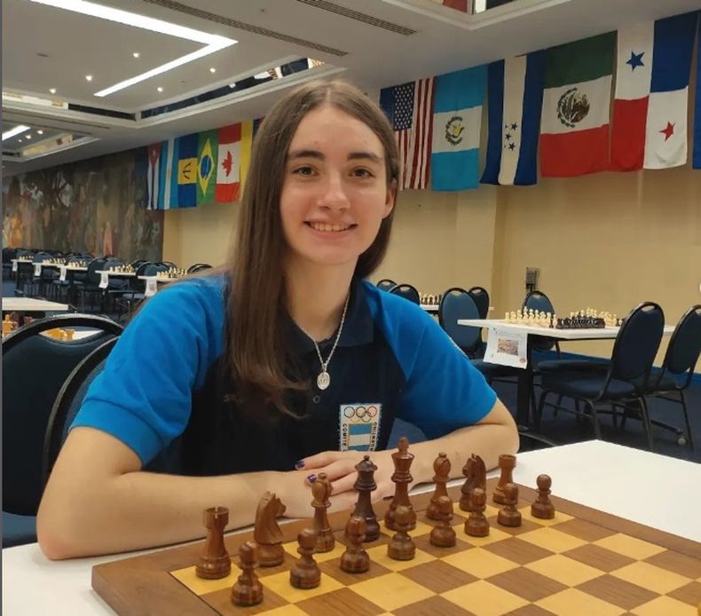 Candela Francisco venció a Sofía MAyorga Araya (Costa Rica) en su debut.