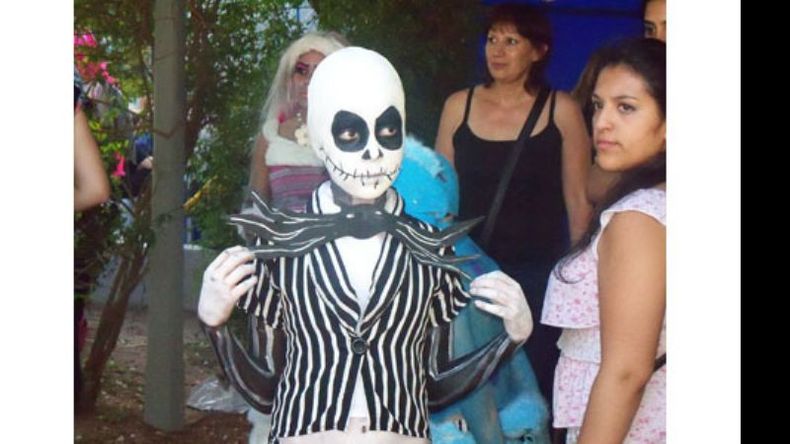 Una versión pilarense de Jack Skeleton, el personaje de Tim Burton..