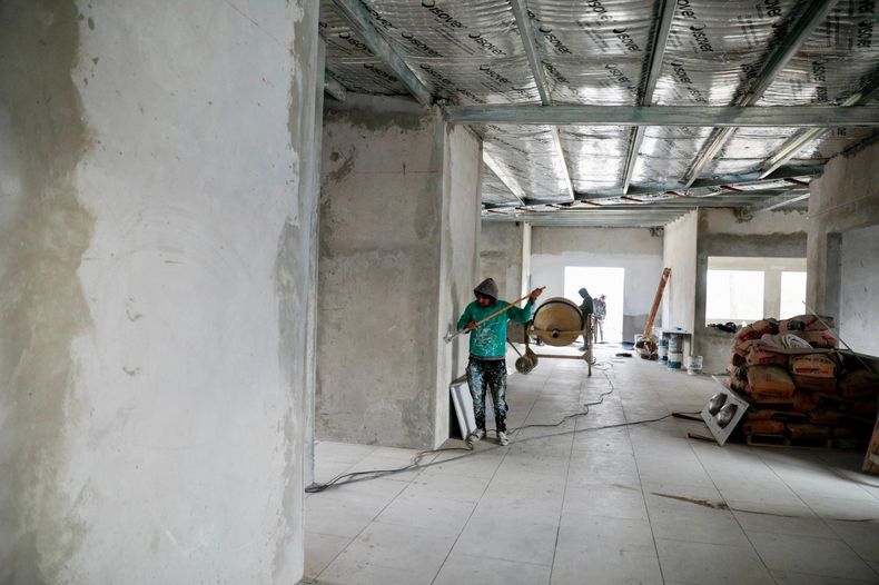 EN OBRA. La Secundaria Nº37 está más cerca de estrenar su edificio.