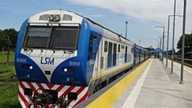 se suspendio el paro y funciona el tren san martin