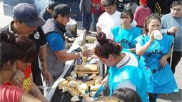 OLLA. La semana pasada, organizaciones sociales manifestaron en el municipio..
