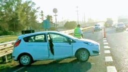Dos accidentes en una mañana agitada en Panamericana