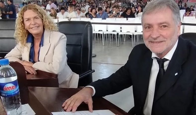 EQUIPO. Leguizamón y Dagostino entraron por Juntos por el Cambio, pero él se pasó a La Libertad Avanza. &nbsp;