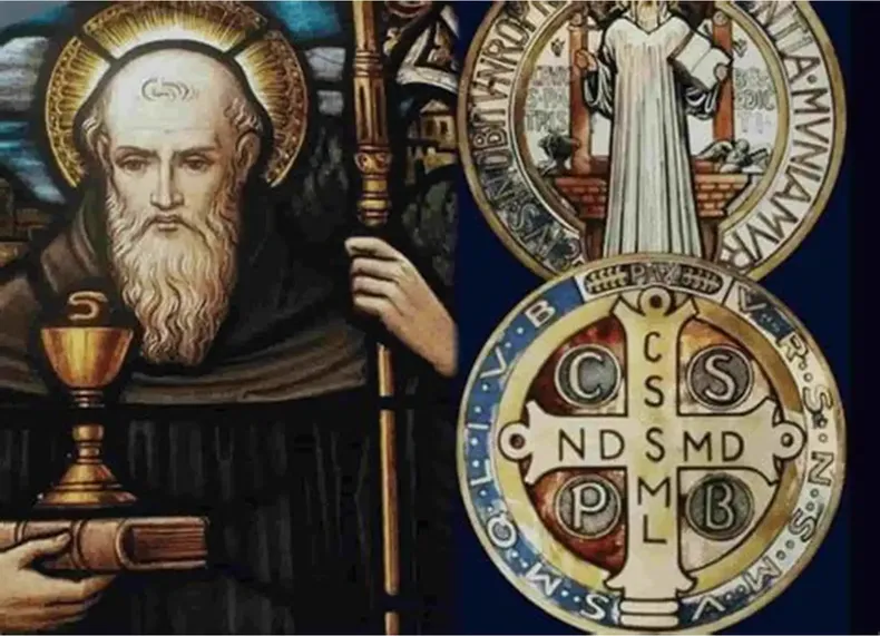 Hoy es el Día de San Benito, el santo de la protección. (aascj.org.br).
