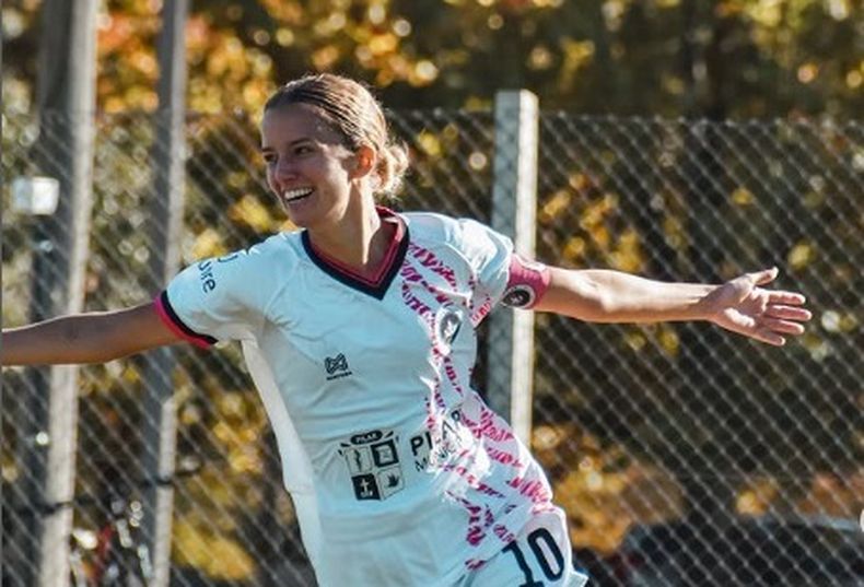 GOLEADORA. Vicky Morán vuelve a las Reinas.