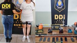 La mujer operaba desde una casa de San Miguel en complicidad con su esposo, detenido en Merlo. La mujer operaba desde una casa de San Miguel en complicidad con su esposo, detenido en Merlo.