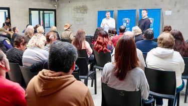 Federico Achával y Santiago Laurent estuvieron en el operativo de escrituración.