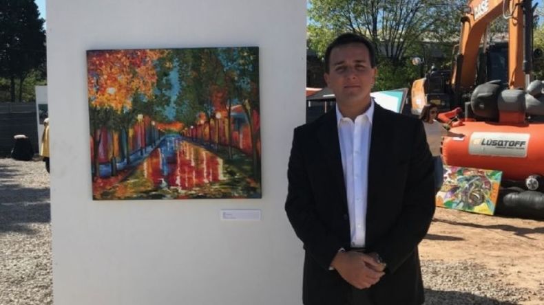 PRESENTACIÓN. Sergio Villegas, uno de los desarrolladores del proyecto..