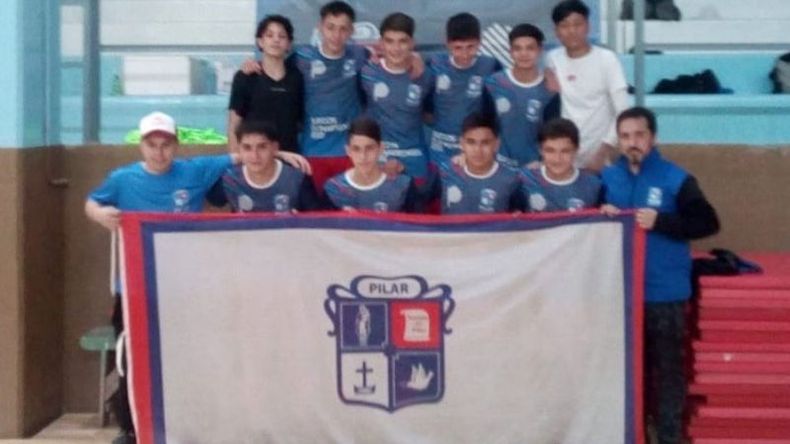 CAMPEONES. La Sub 16 pilarense se consagró en Rodríguez. .