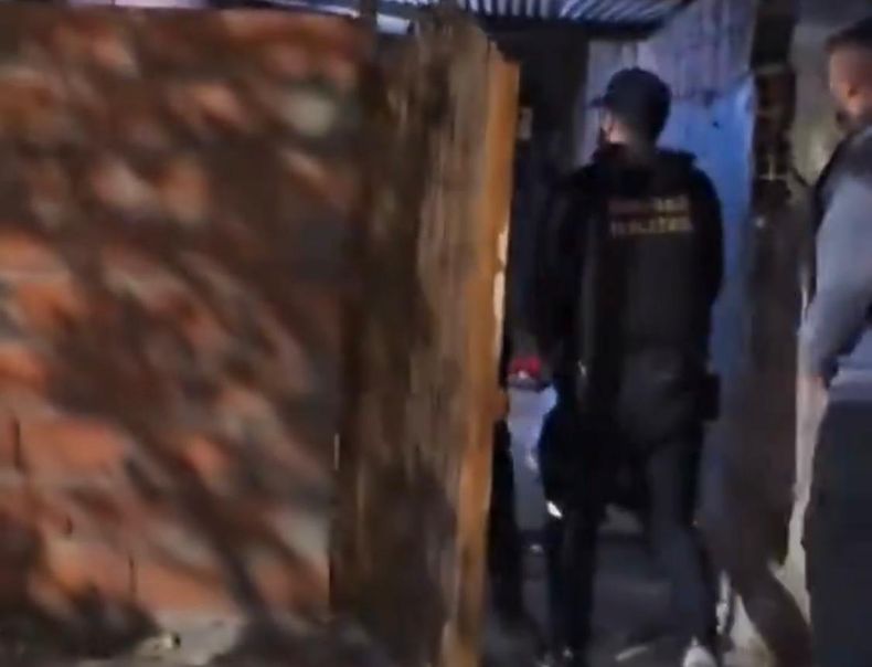ALLANAMIENTO. Se efectuó en una vivienda del barrio Agustoni.