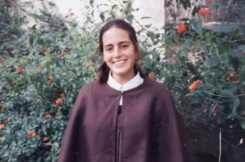 Cecilia Mar&iacute;a, en sus primeros a&ntilde;os como monja.