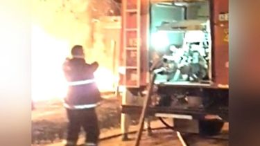 El incendio se desató en una casa de Lima y Caracas.&nbsp;