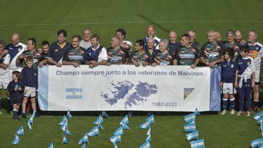 El Homenaje a los Veteranos de Malvinas del 2022 en Champagnat.