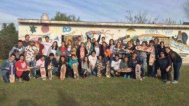 20 jóvenes participaron de la actividad..