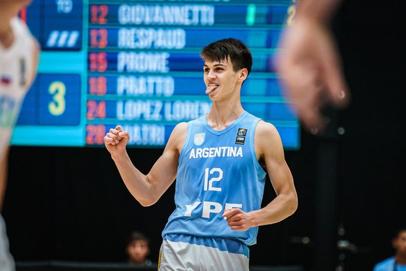 Lucas Giovannetti en la lista de 21 jugadores que confirmó Pablo Prigioni.