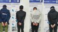 CUATRO DETENIDOS. Tienen 17, 18, 20 y 25 años de edad.&nbsp;