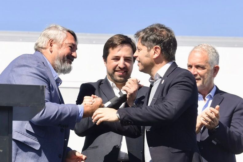 Jorge D´Onofrio y Axel Kicillof.