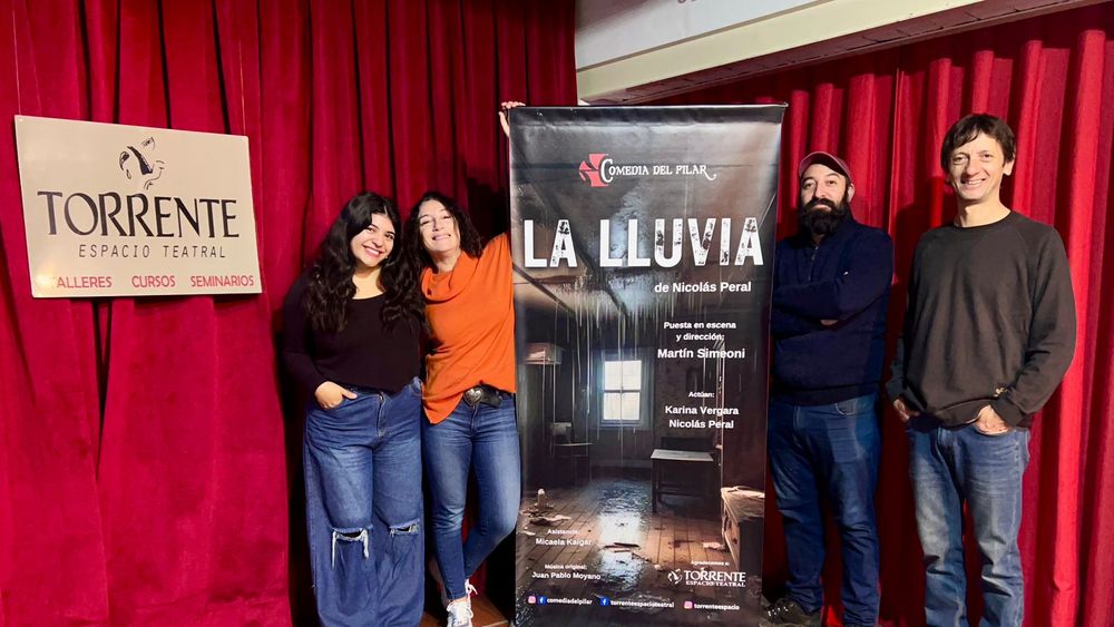 La lluvia, a cargo de la Comedia del Pilar, se presenta en Torrente.