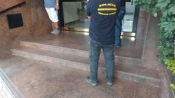 DETENIDO. La policía ubicó a Pachelo en el departamento de su madre, en Retiro. .
