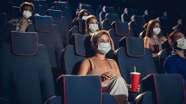 PROTOCOLO. Los cines de Pilar ya piden el pase con vacunas para poder ingresas a las salas..