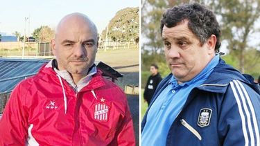 DUPLA. Orsi comenzó a dirigir junto a Campe. Lo recordó entre lágrimas. .