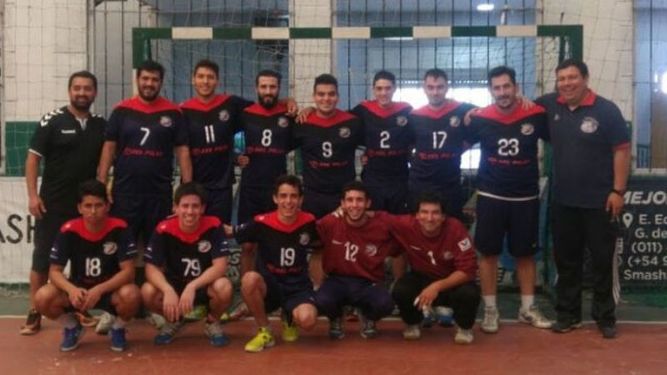 El equipo masculino de Pilar..